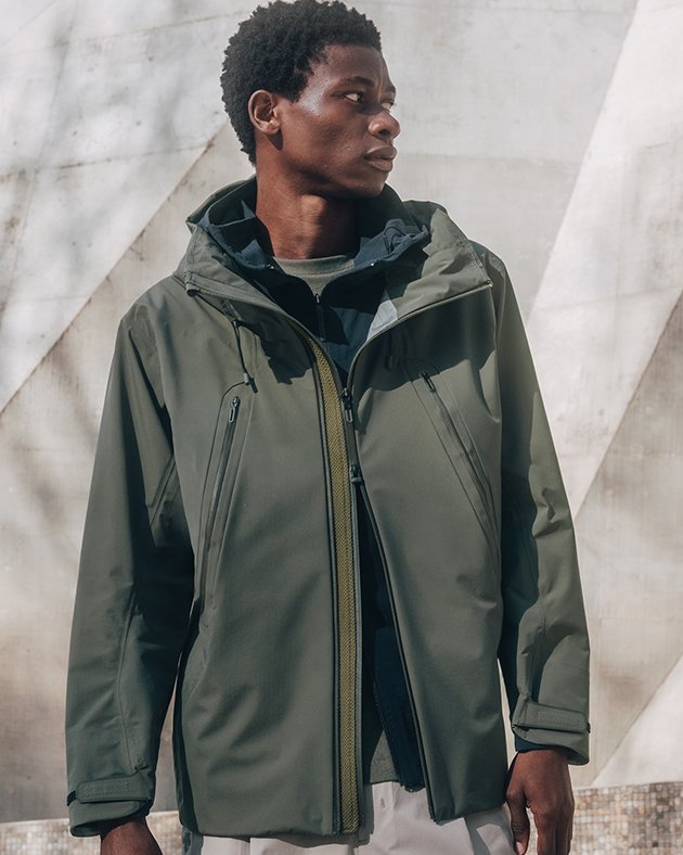 HARD SHELL JACKET CREAS