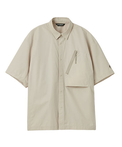 DESCENTE ALLTERRAIN 81 STEEP POCKET H/S SHIRT WH07