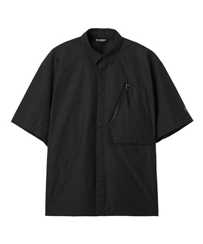 DESCENTE ALLTERRAIN 81 STEEP POCKET H/S SHIRT BK00