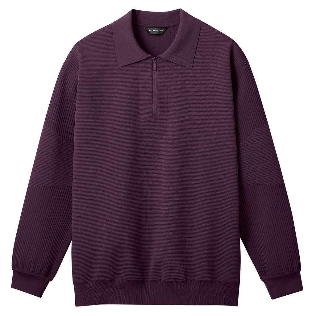 FUSIONKNIT L/S POLO SHIRT｜DESCENTE ALLTERRAIN