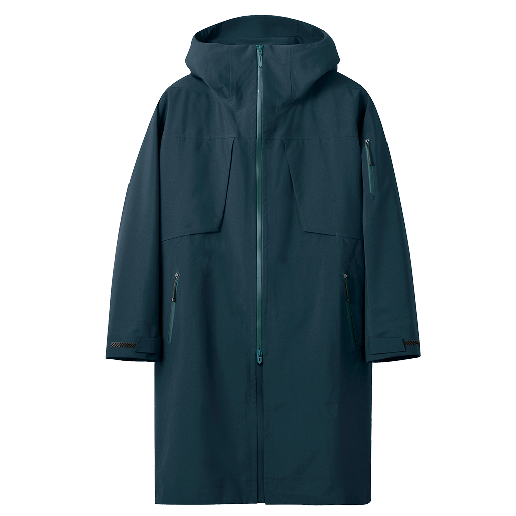 HARD SHELL HOODED WOOL COAT｜DESCENTE ALLTERRAIN