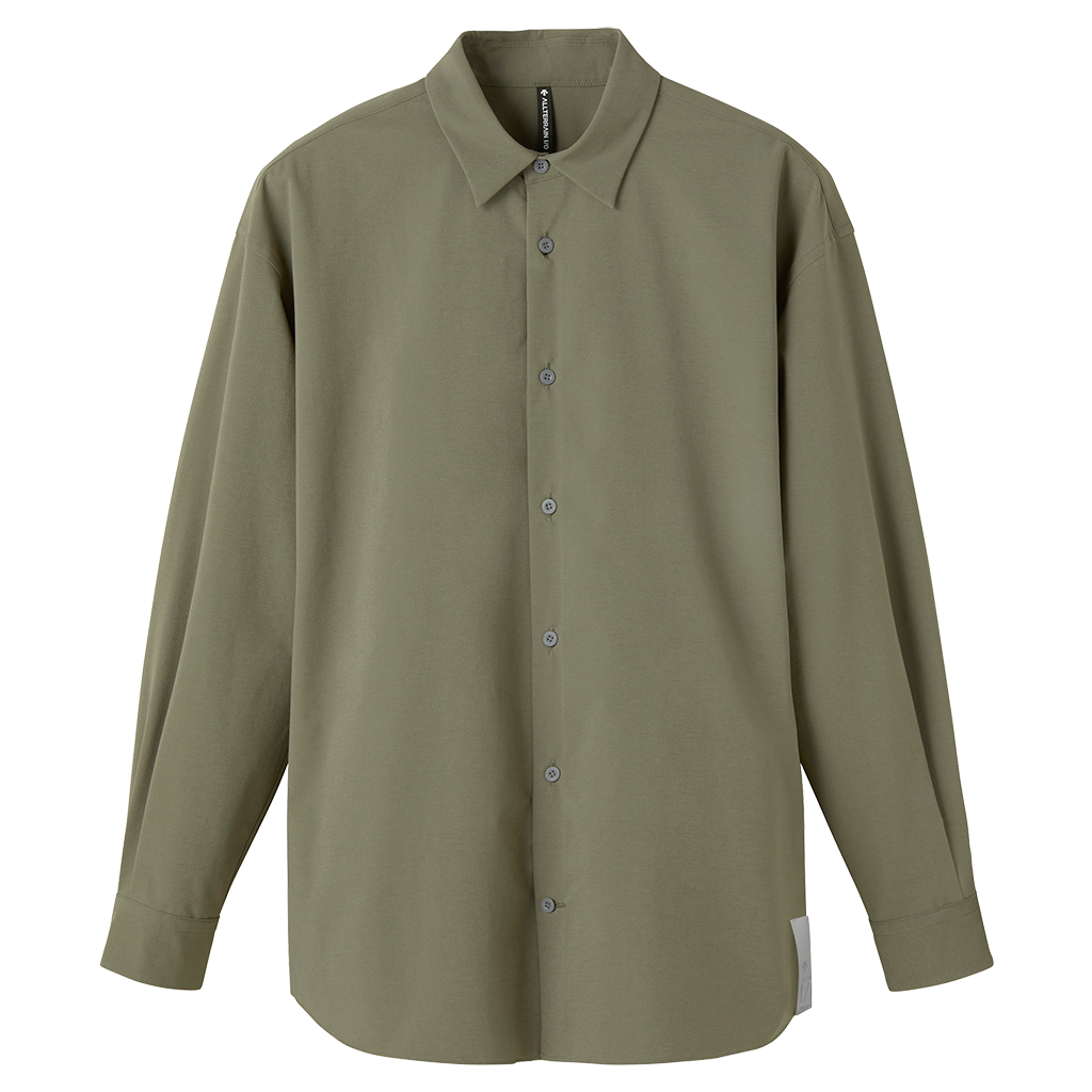 SOLOTEX® L/S REGULAR COLLAR SHIRT｜DESCENTE ALLTERRAIN