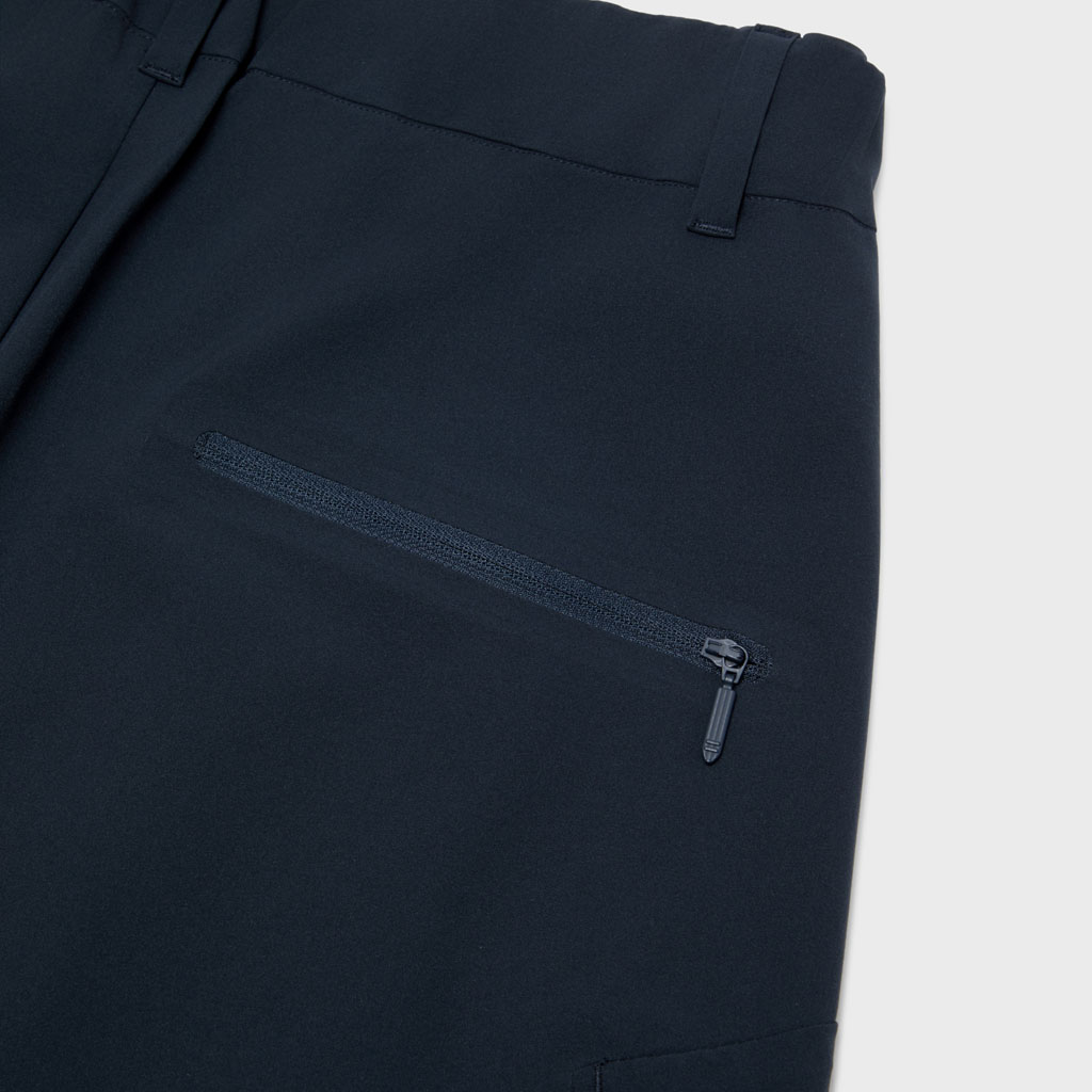 SEAMLESS STRETCH WIDE CARGO PANTS