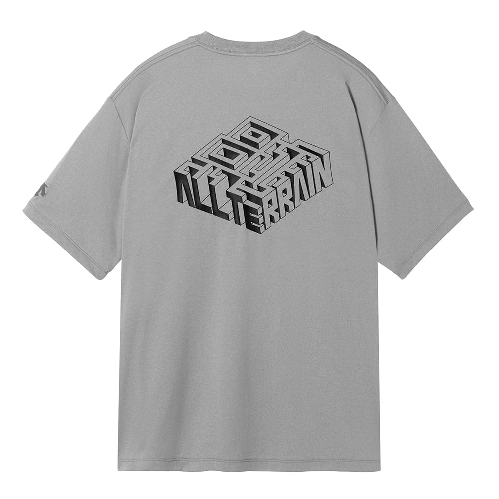 グラフィックハーフスリーブTシャツ_デサントオルテライン_Tシャツ