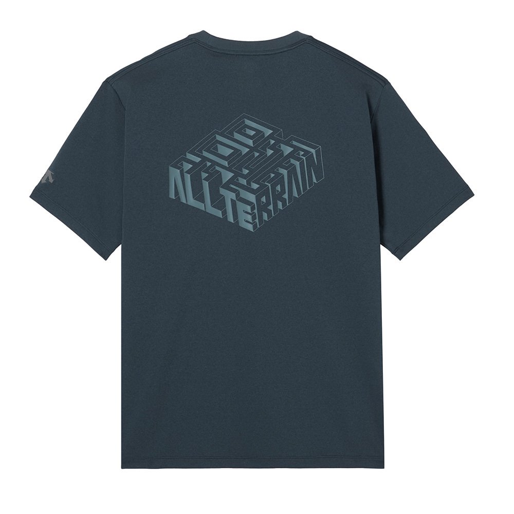 グラフィックハーフスリーブTシャツ_デサントオルテライン_Tシャツ