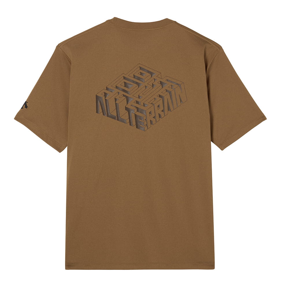 グラフィックハーフスリーブTシャツ_デサントオルテライン_Tシャツ