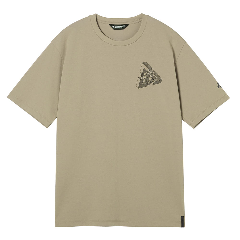 グラフィックハーフスリーブTシャツ_デサントオルテライン_Tシャツ