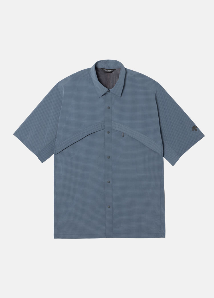 RIPSTOP H/S SHIRT　レイニースカイ｜デサントオルテライン