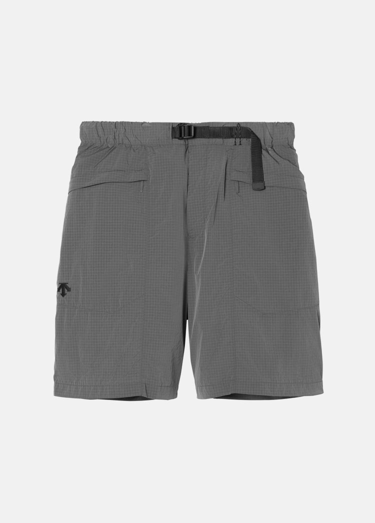 RIPSTOP HALF PANTS　リップブラック｜デサントオルテライン