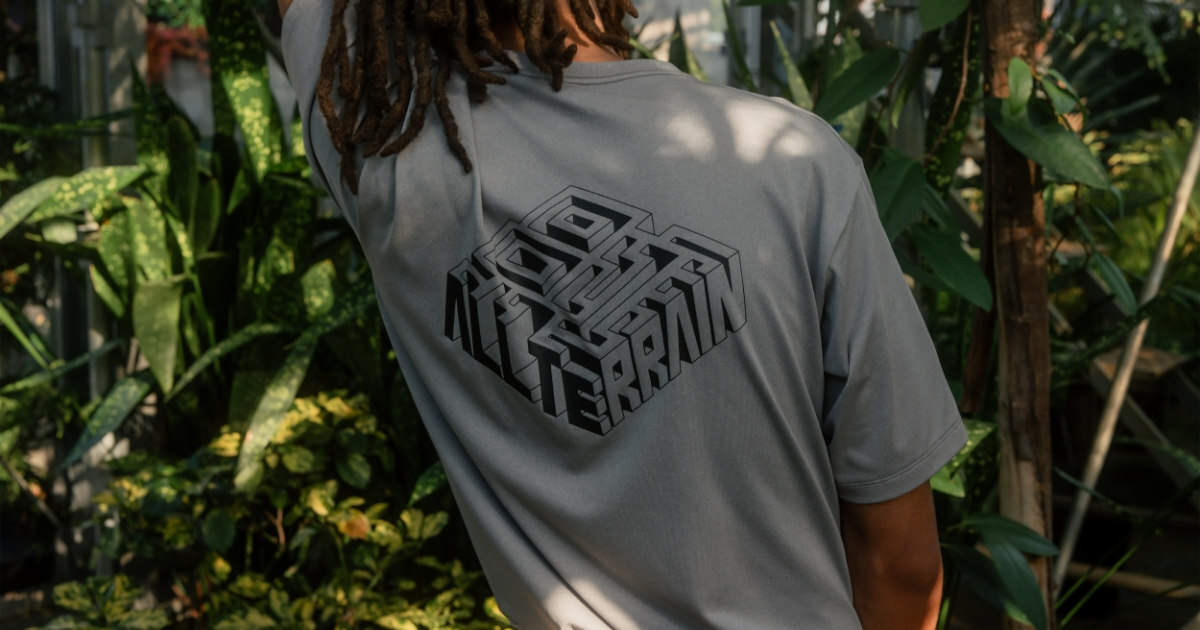 descenteライトグリーンシャツ サンバイザーセット サイズM GRAPHIC TEE ZENCHIKEI｜デサントオルテライン公式
