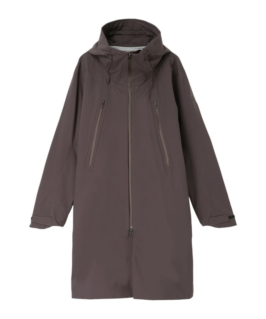 HARD SHELL JACKET CREAS COAT アッシュブラウン