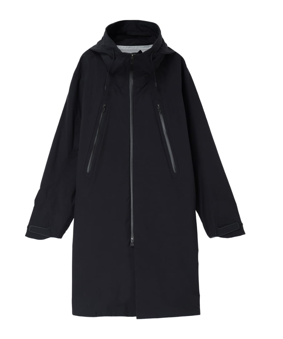 HARD SHELL JACKET CREAS COAT ブラック