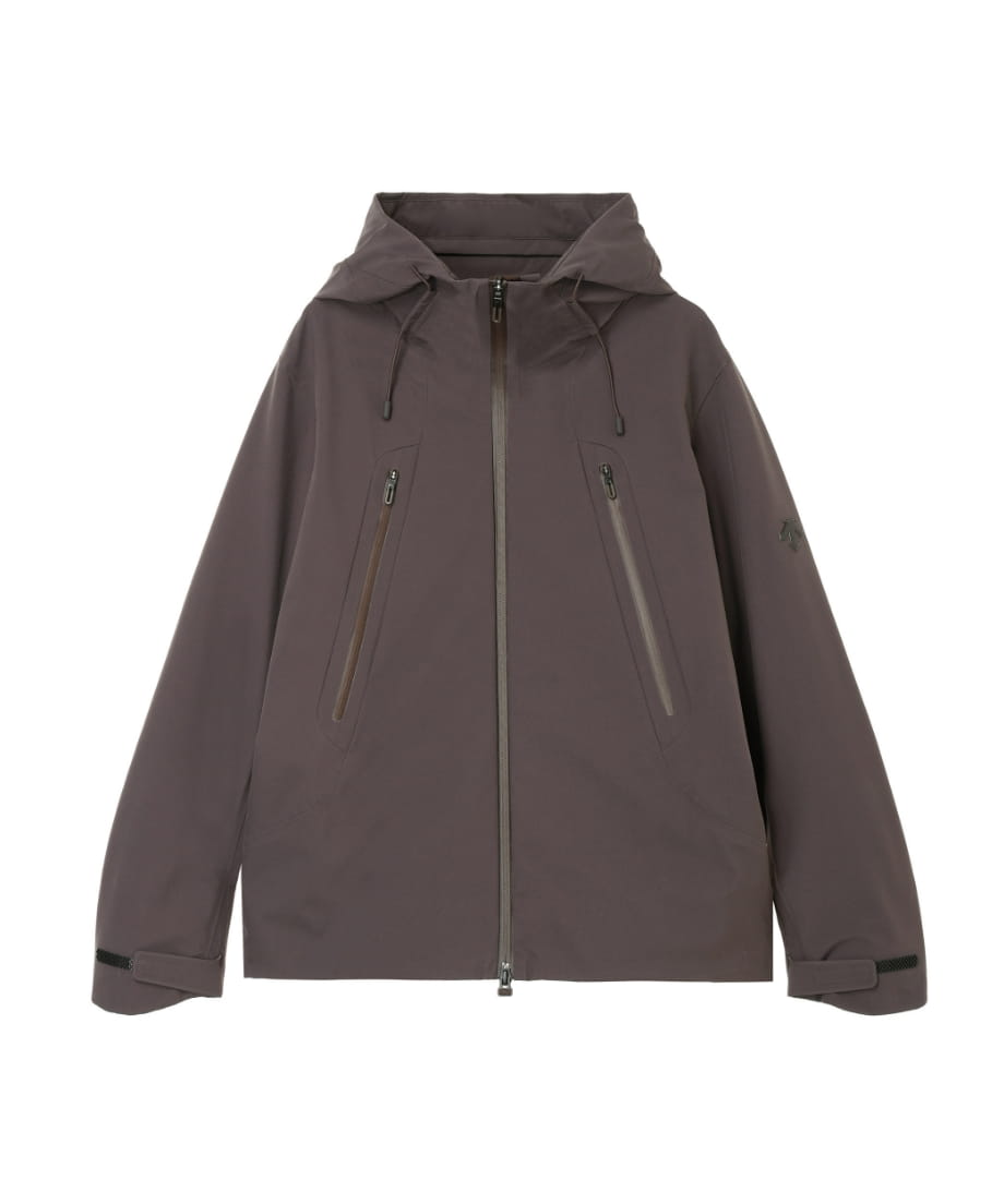 HARD SHELL JACKET CREAS-L アッシュブラウン