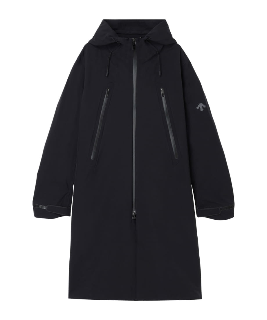 HARD SHELL LONG COAT CREAS-L ブラック