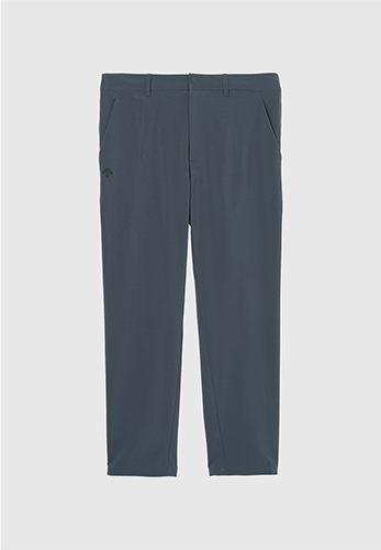STRETCH 6D PATTERN SLIM PANTS スモークネイビー