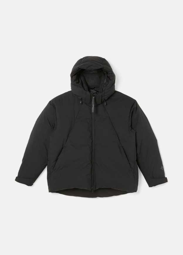 DESCENTE × N.HOOLYWOOD COMPILE DOWN JACKET ブラックの正面