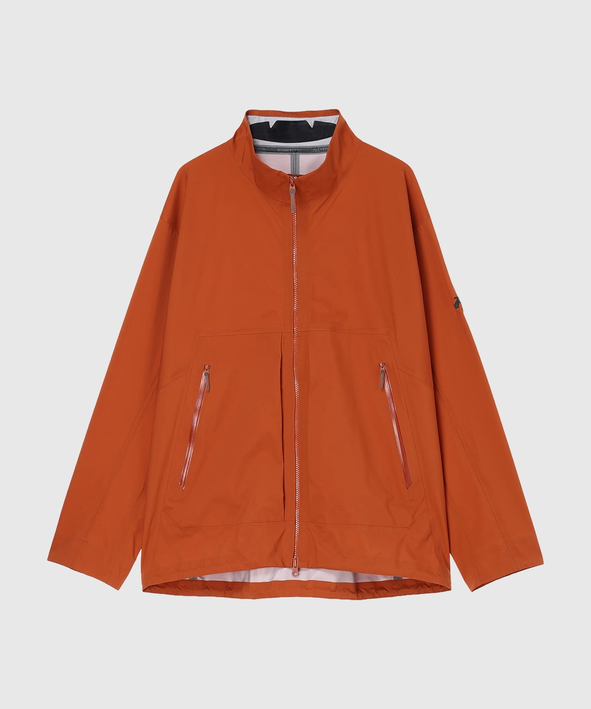 DURASIX 3L SHELL JACKET ZENCHIKEI オレンジの正面