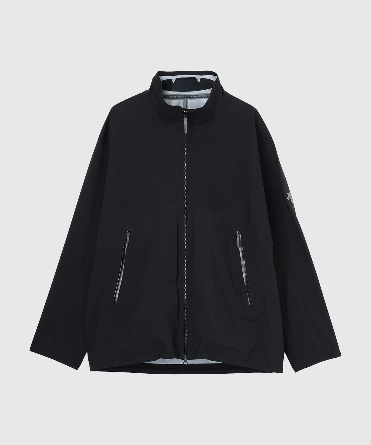 DURASIX 3L SHELL JACKET ZENCHIKEI ブラックの正面
