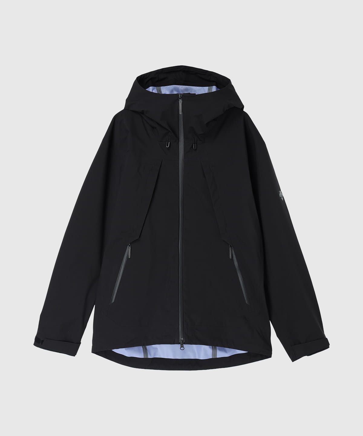 DERMIZAX 3L SHELL JACKET ZENCHIKEI VZ. ブラックの正面