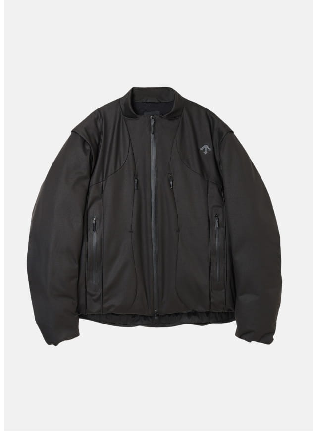 Vegan Leather Down Jacket