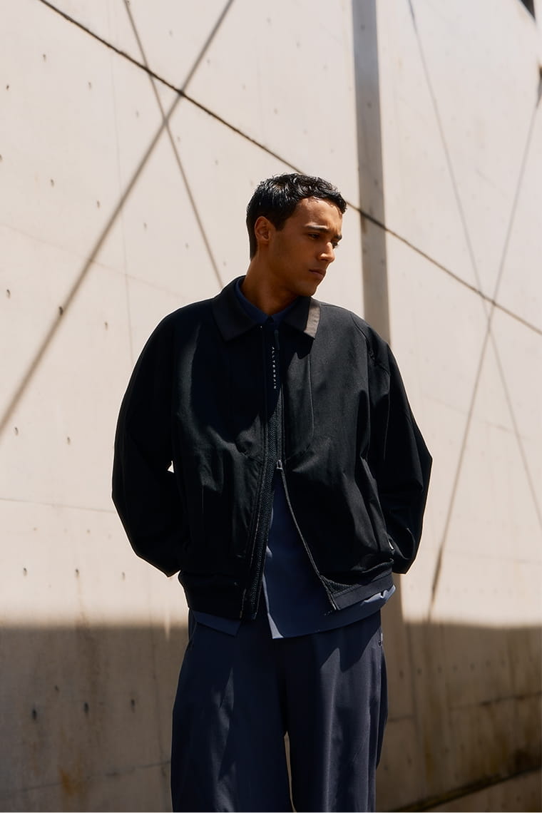 STRETCH WOOL JACKET